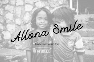 Allona Smile Font: The Handwritten Typeface Every Crafter Needs