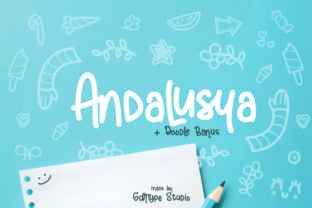 Andalusya Font: A Playful Script for Small Business Branding