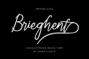 Brieghent: A Handwritten Font for Refined Digital Branding