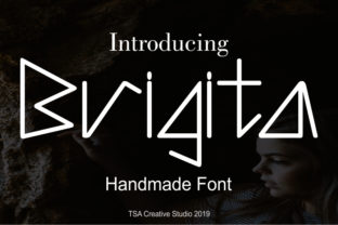 Brigita Font: A Handwritten Script for Polished Branding