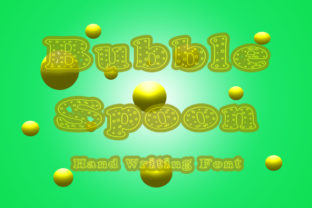 Bubble Spoon Font Review: A Playful Script for Small Business Branding