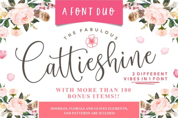 Cattieshine: A Font for Elegant Campaigns