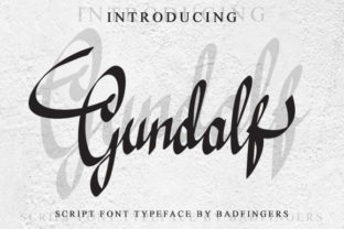 Gundalf: A Striking Script Font That Earned Its Place in My Branding Toolkit