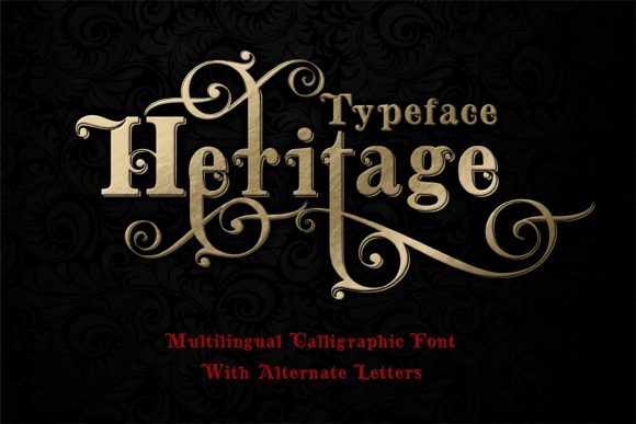 Heritage: A Calligraphy Font Built for Editorial Character and Readability