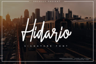 Hidario: A Signature Font That Brings Warmth to Editorial Design
