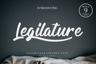 Legilature: A Calligraphy Font That Elevates Small Business Branding