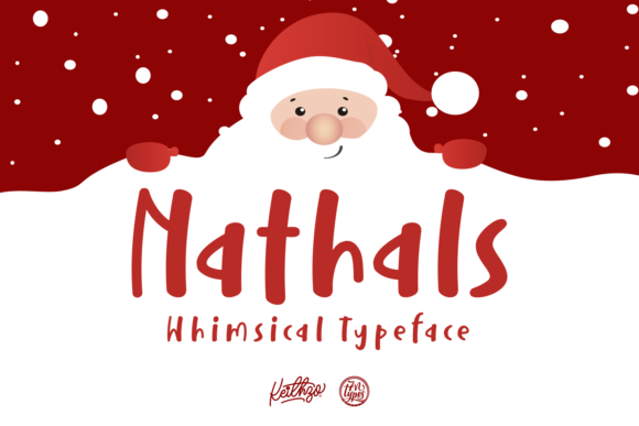 Nathals: A Bold and Whimsical Script Typeface for Modern Branding