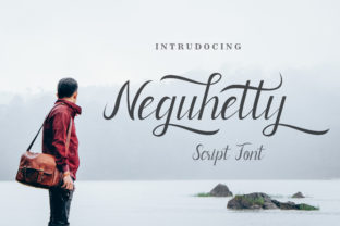 Neguhetty: A Script Typeface for Elegant Branding