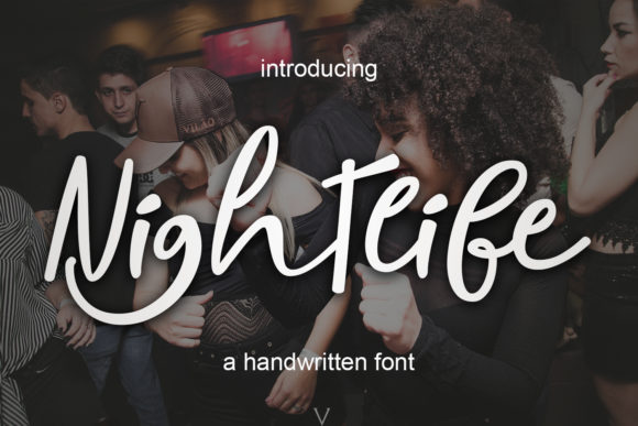Nightlife Font: A Fresh Script for Marketing That Moves