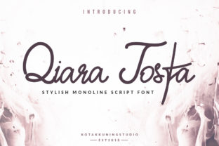Qiara Tosfa: A Script Font Built for Real Design Work