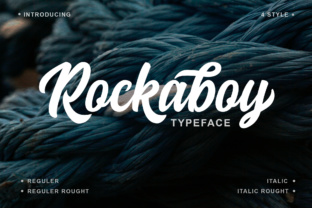 Rockaboy: A Vintage Display Font Built for Modern Marketing