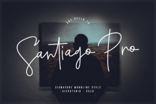 Santiago Pro: A Handwritten Font That Earns Its Place in Campaign Design