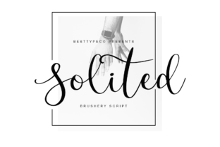 Solited Font Review: A Calligraphy Typeface for Campaign Designers