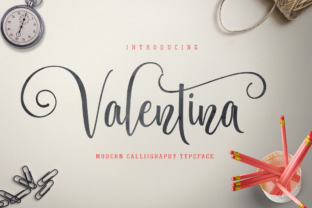 Valentina: The Calligraphy Font That Elevates Handmade Products