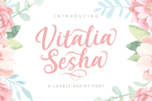 Vitalia Sesha: A Font for Creative Campaigns