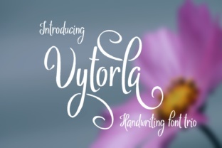 Vytorla: The handwritten font trio that gave my small brand a consistent voice